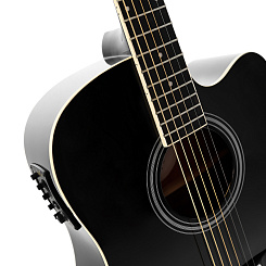 Электроакустическая гитара Emotive Rightwood D2 eBK