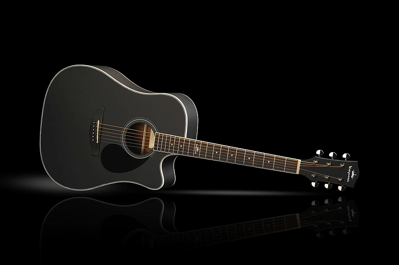 Фото Акустическая гитара KEPMA D1C Black Matt