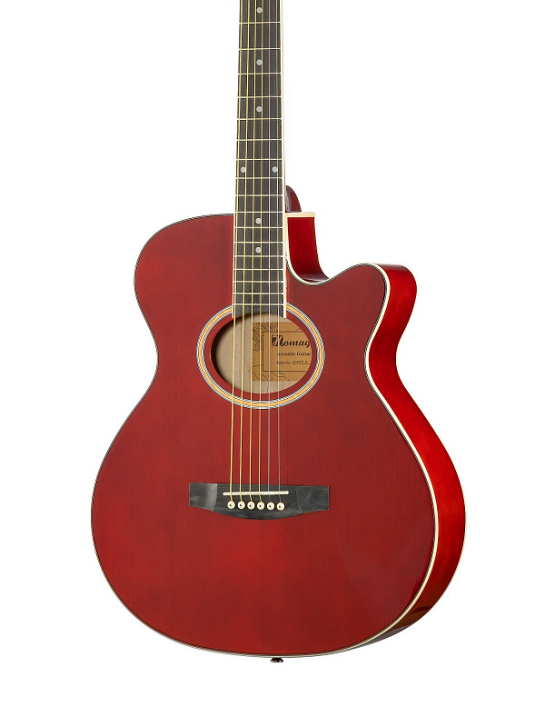 LF-401C-R Фольковая гитара с вырезом HOMAGE в магазине Music-Hummer
