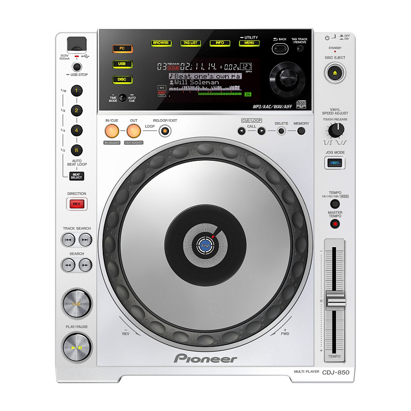 Pioneer CDJ-850-W - CD/CD-R/CD-RW/USB в магазине Music-Hummer