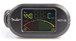 FENDER FCT-012 COLOUR CLIP-ON TUNER цифровой тюнер-прищепка