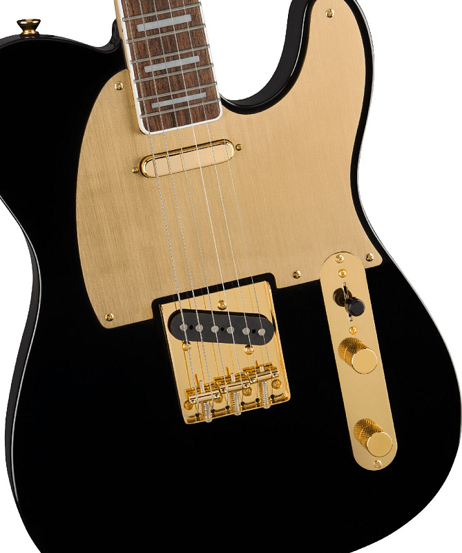Фото Электрогитара FENDER SQUIER 40th Anniversary Telecaster LRL Black