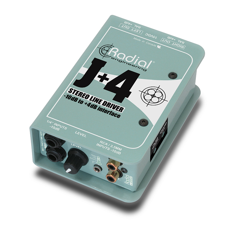 Фото Radial J+4  Двухканальный дибокс