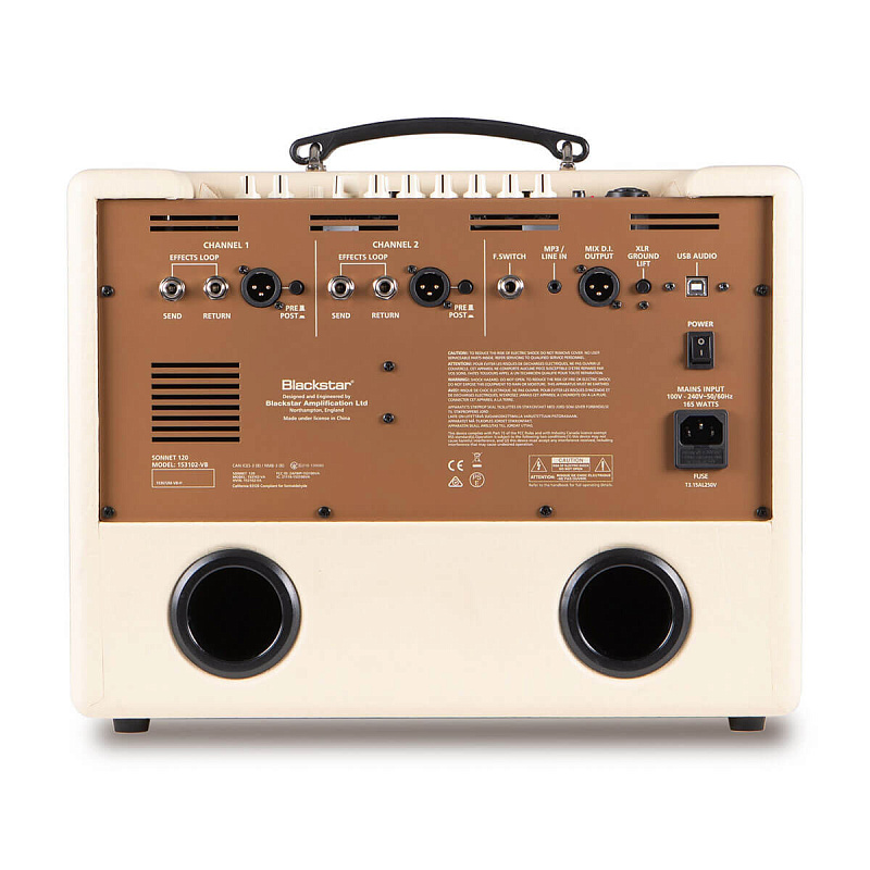 Фото Комбоусилитель акустический Blackstar Sonnet 120 Blonde