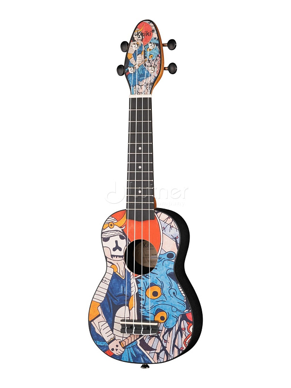Фото Укулеле сопрано Ortega K2-SR Keiki Designer Series