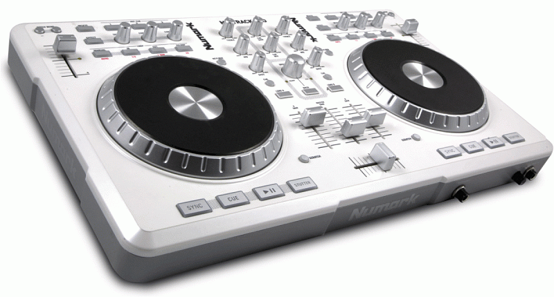 NUMARK MixTrack Pro White Limited Edition, USB в магазине Music-Hummer