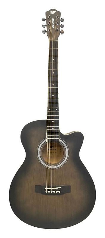 Фото Акустическая гитара Nordfolk NF-404 TBS, черный берст