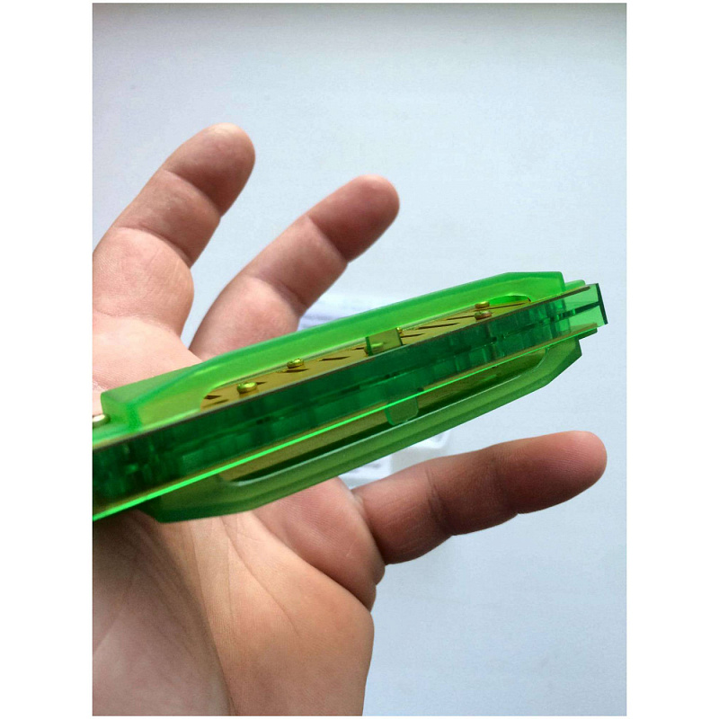 Фото HOHNER Happy Green - Губная гармоника диатоническая Хонер
