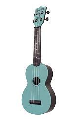 WATERMAN by KALA KA-SWG-BL Waterman GITD Blue Soprano Ukulele