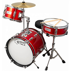 Ударная установка акустическая уменьшенная DRUM TALK DSJ3-36 PMR