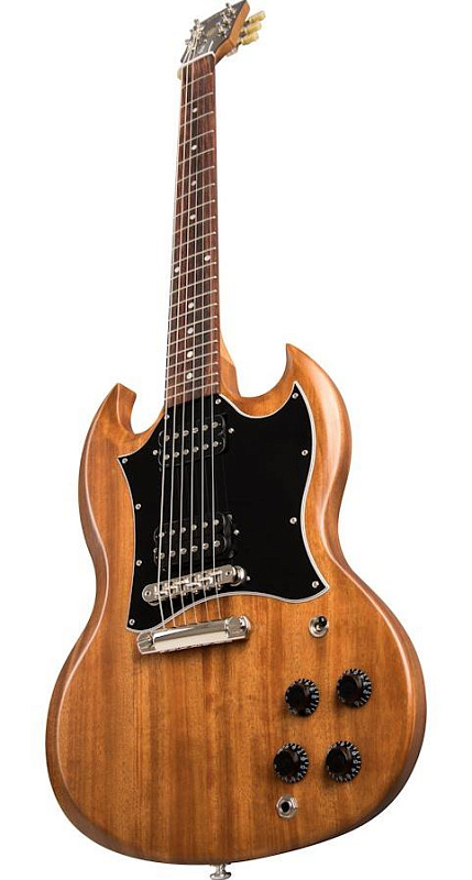 Фото Электрогитара GIBSON 2019 SG TRIBUTE NATURAL WALNUT