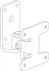 MARTIN AUDIO CDDWB6/8B Крепление на стену