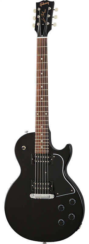 Фото Электрогитара GIBSON Les Paul Special Tribute Humbucker Ebony Vintage Satin