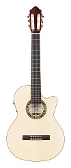 Классическая гитара со звукоснимателем Kremona F65CW-SB-T-w/case Fiesta Performer Series