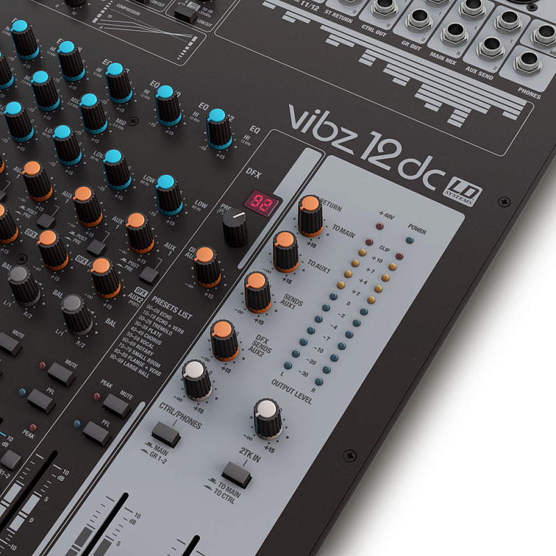 Фото Аналоговый микшерный пульт LD Systems VIBZ 12 DC