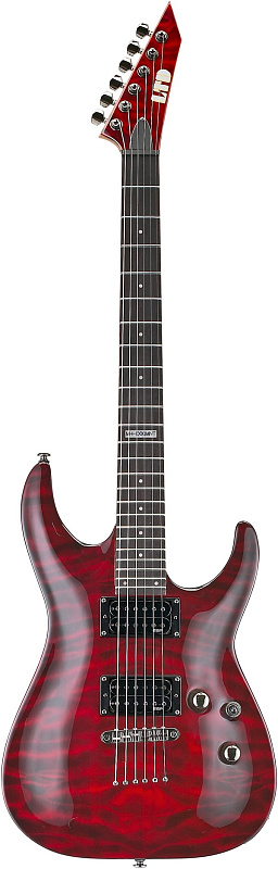 Фото Электрогитара LTD LMH100QMNTSTBC