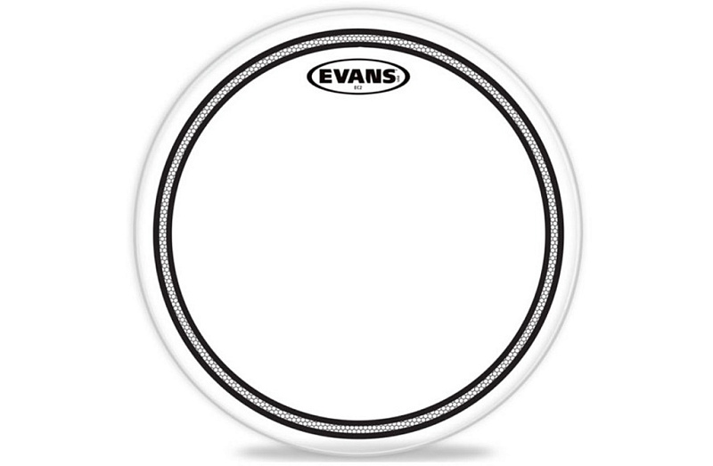 Фото Пластик для том тома Evans TT15EC2(O) Edge Control Clear