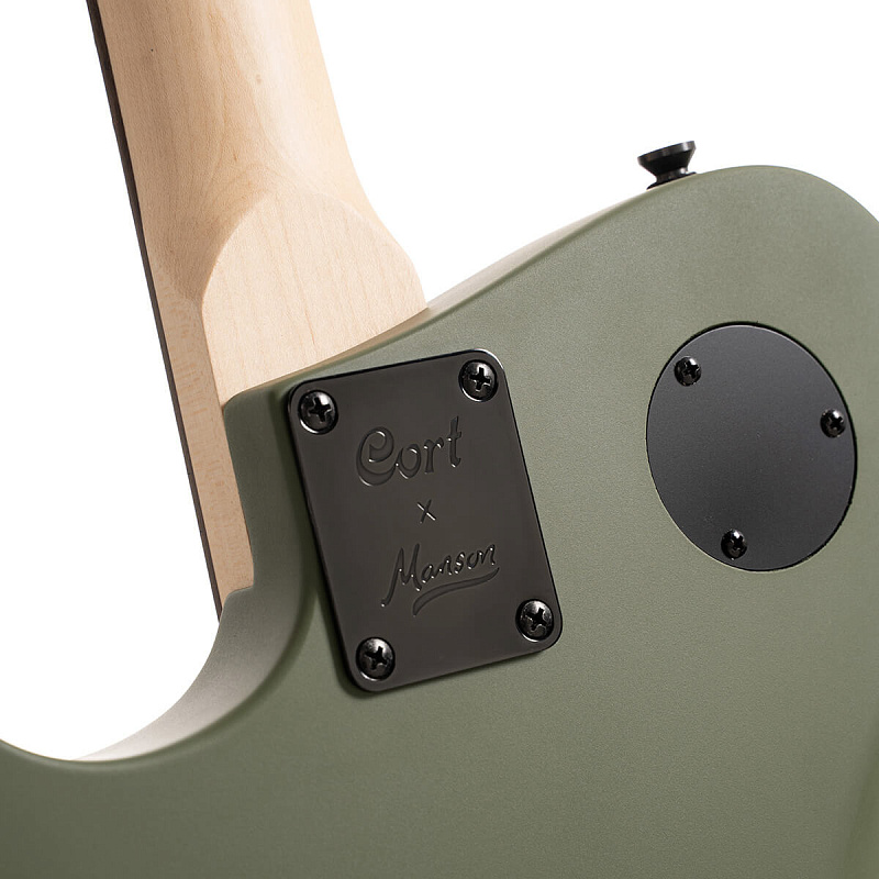 Фото Электрогитара Cort MBM-2H-B-SUS-SOG META Series, оливковый