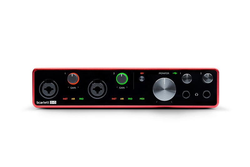 Фото Аудио интерфейс FOCUSRITE Scarlett 8i6 3rd Gen