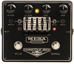 MESA BOOGIE THROTTLE BOX EQ педаль эффектов, дисторшн + пятиполосный эквалайзер