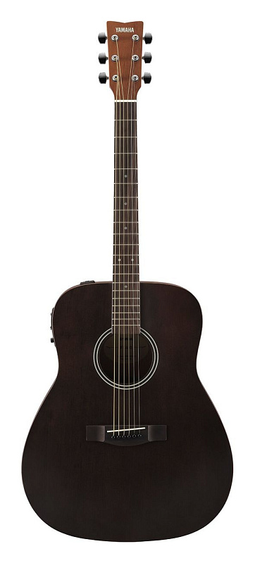 Фото Электроакустическая гитара Yamaha FX400 SMOKY BLACK, чёрный матовый