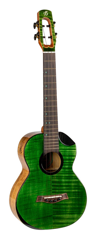 Фото Электроакустическая укулеле тенор FLIGHT COMET TENOR EQ-A Green, зелёный