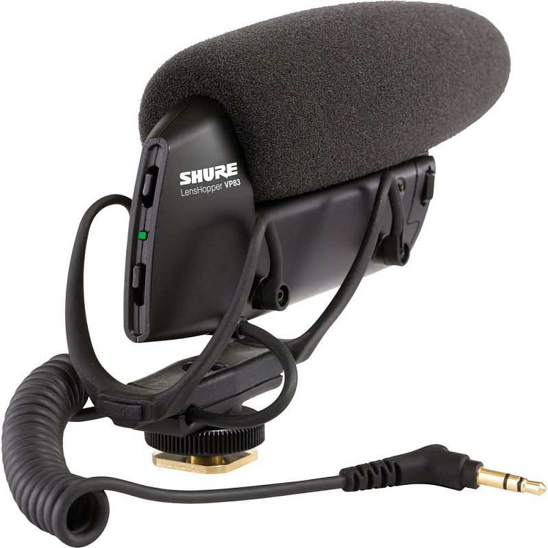 SHURE VP83 компактный накамерный конденсаторный микрофон для камер DSLR. в магазине Music-Hummer
