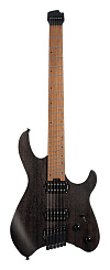 Электрогитара безголовая Cort Space-G6MS-SGTK-WBAG Space series, черная