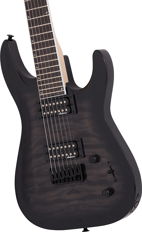 Фото JACKSON JS32Q Dinky DKA HT Transparent Black Burst