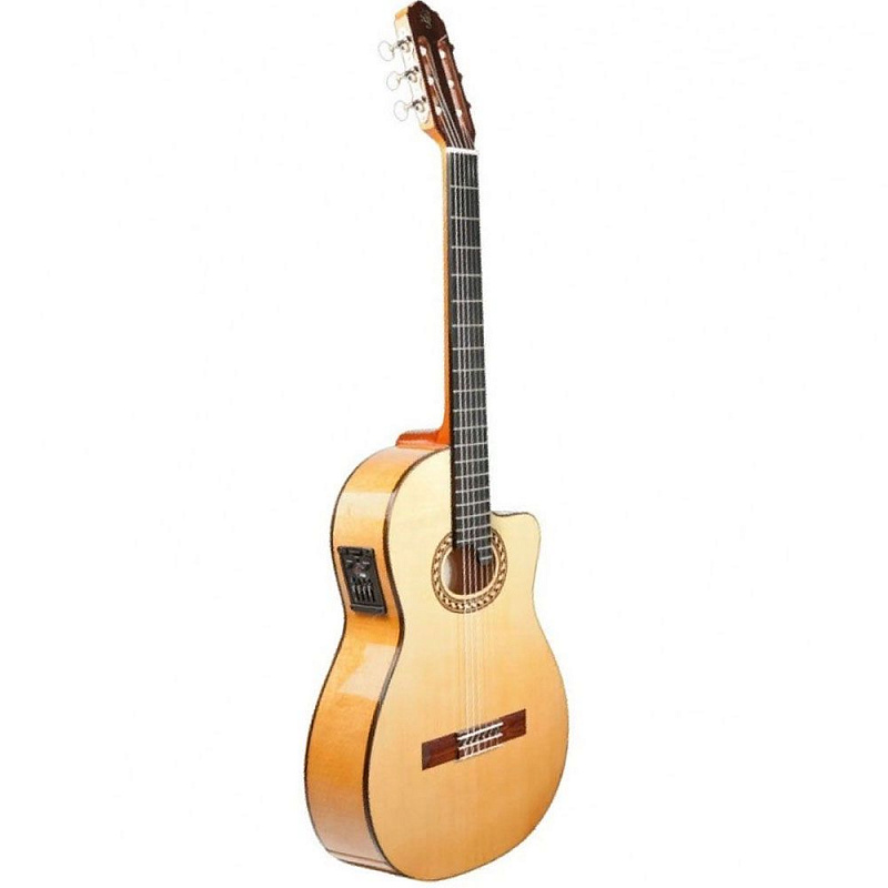 Гитара классическая электроакустическая Saez PRUDENCIO Cutaway Model 59 (6-CW) в магазине Music-Hummer