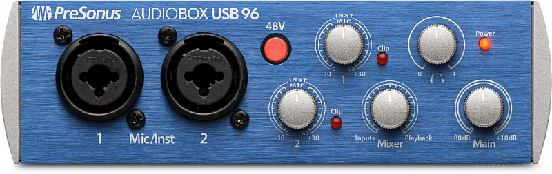 PreSonus AudioBox USB 96 в магазине Music-Hummer