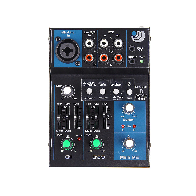 Фото Микшерный пульт INVOTONE MiX .3BT