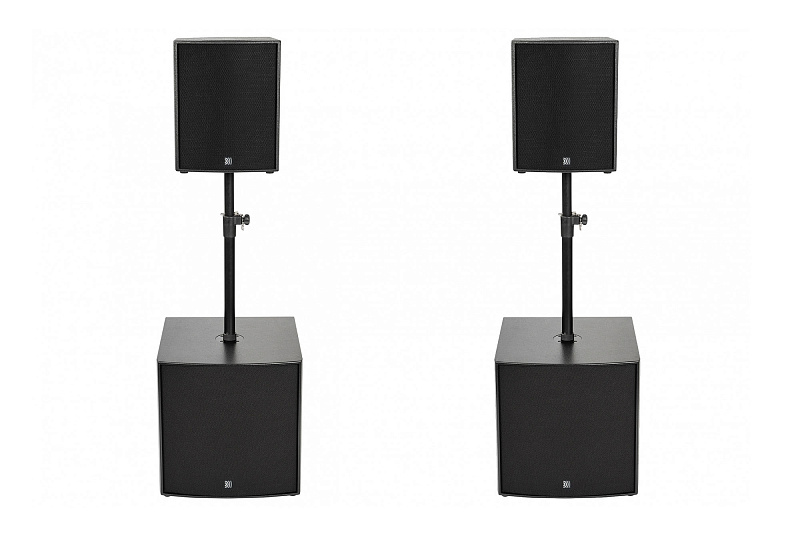 Фото Акустический комплект со встроенным усилением DS Proaudio CX 12S18 (A)