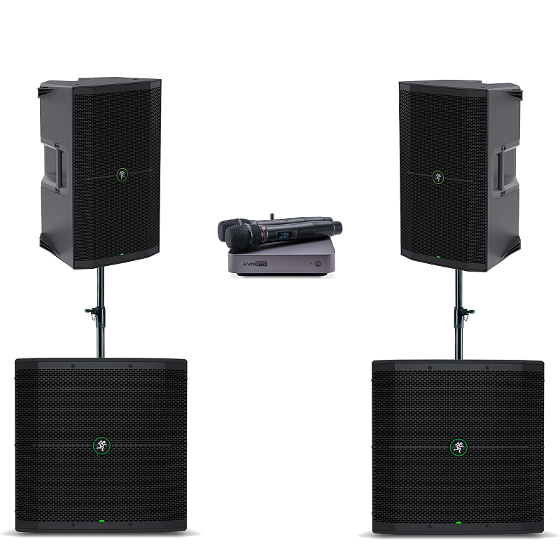 Фото Комплект караоке EVO Thump 212XT Dual SUB PLUS