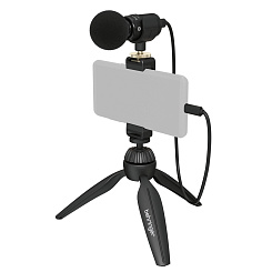 Комплект для профессионального видео (микрофон, стойка, кабель, чехол) BEHRINGER GO VIDEO KIT