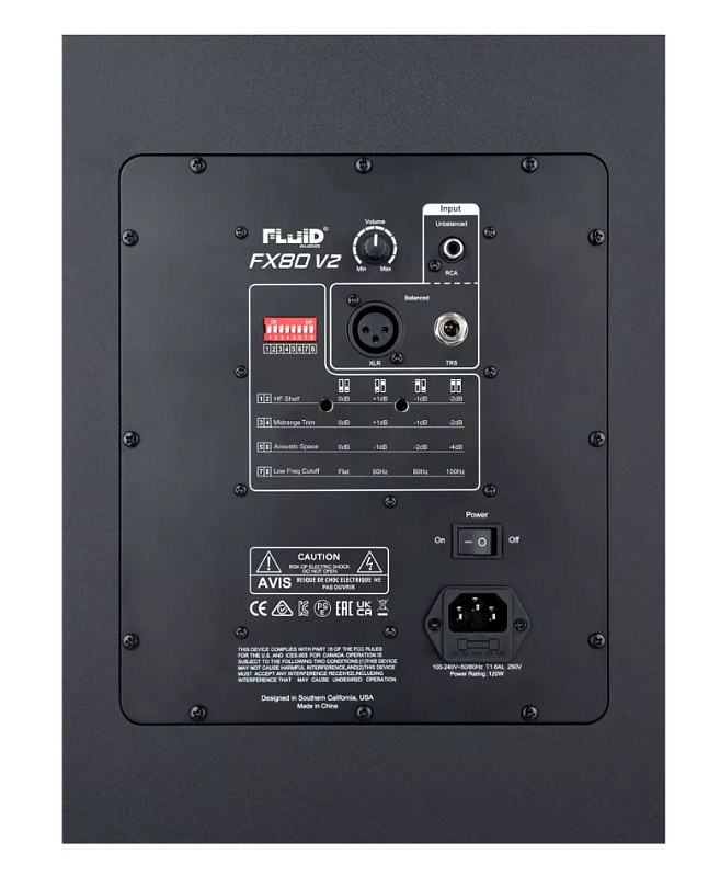 Фото Студийный монитор Fluid Audio FX80 V2