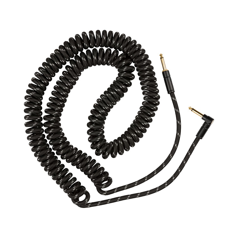 FENDER Deluxe Coil Cable 30` Black Tweed в магазине Music-Hummer