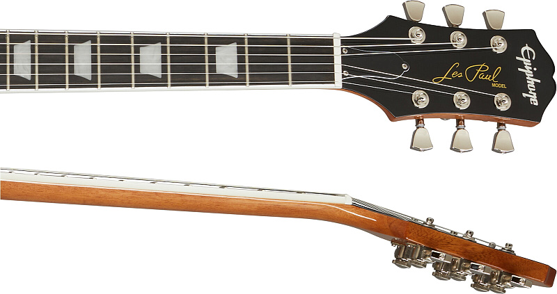 Фото EPIPHONE Les Paul Modern Figured Magma Orange Fade