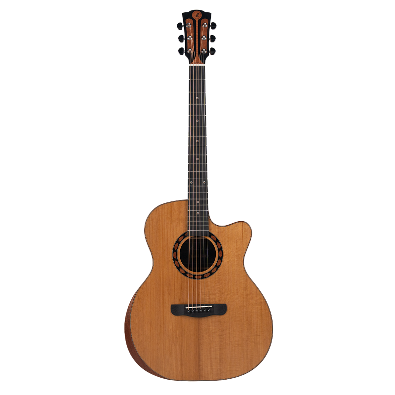 Фото Гитара акустическая Meridaextrema Junior natural-GA с чехлом