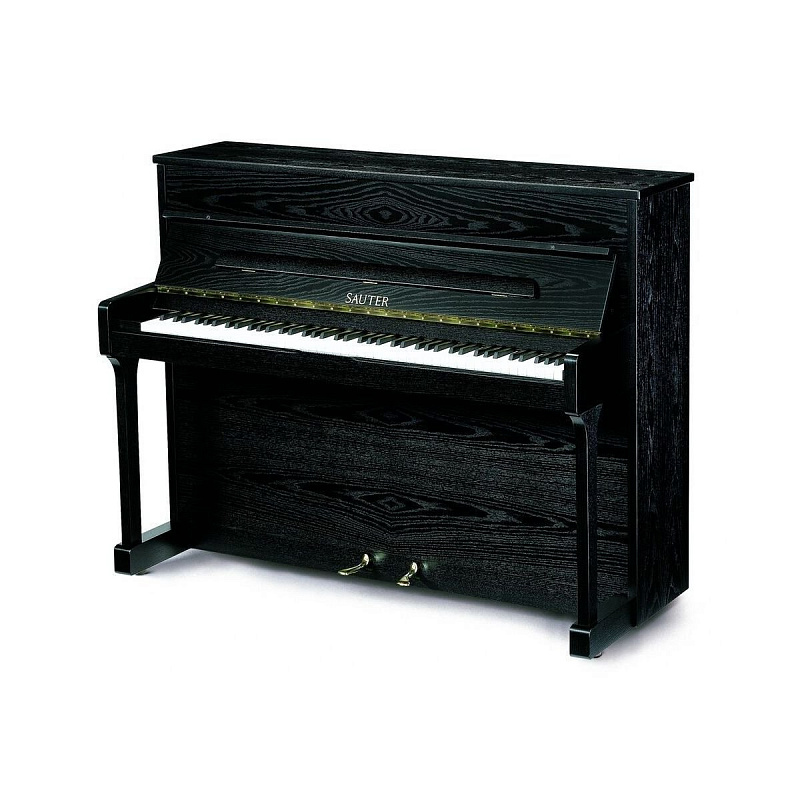 Пианино Sauter Carus 112 Ash Black Satined, 112 см, цвет чёрный ясень в магазине Music-Hummer