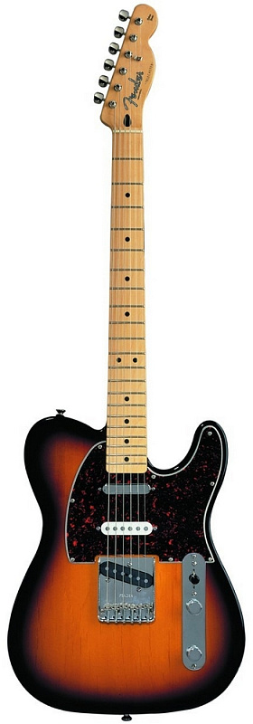 Фото Электрогитара FENDER DELUXE NASHVILLE TELECASTER MN BROWN SUNBURST