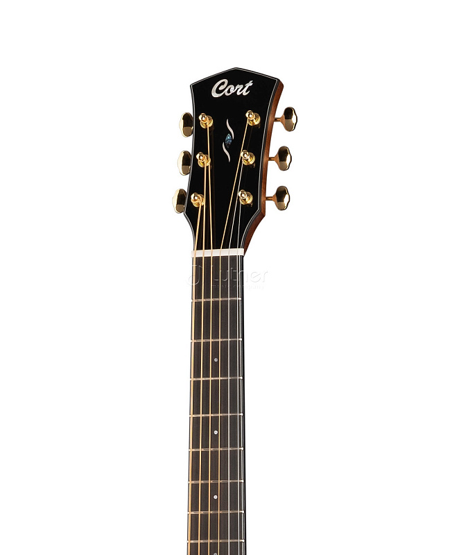 GOLD-O6-WCASE-NAT Gold Акустическая гитара, цвет натуральный глянцевый, с чехлом, Cort в магазине Music-Hummer