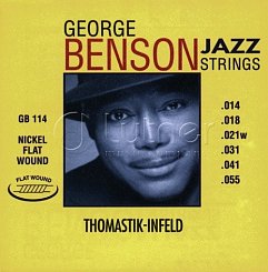 Комплект струн Thomastik GB114 George Benson Jazz для акустической гитары