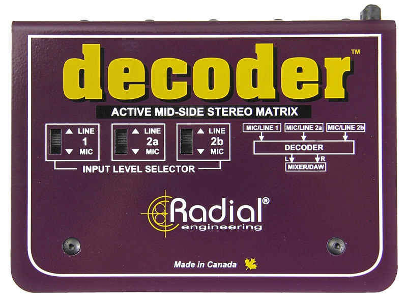 Radial Decoder  MS-матрица в магазине Music-Hummer