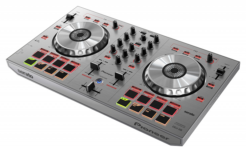 PIONEER DDJ-SB-S DJ-контроллер для SERATO, цвет серебро в магазине Music-Hummer