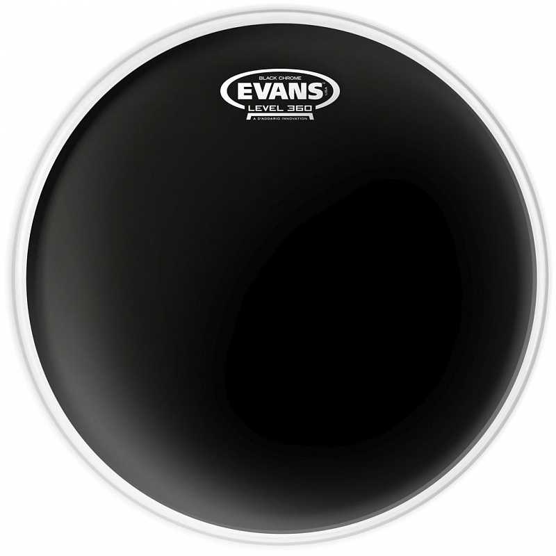 Пластик для барабана Evans TT13CHR Black Chrome в магазине Music-Hummer