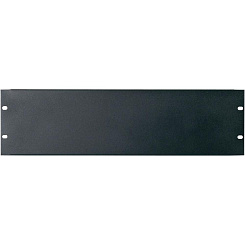 NordFolk NRP-3U  рэковая панель, 3U, сталь, черный