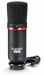 FOCUSRITE Scarlett Studio 2nd Gen студийный комплект (Scarlett 2i2 2nd Gen, наушники, микрофон, ПО, микрофонный кабель).