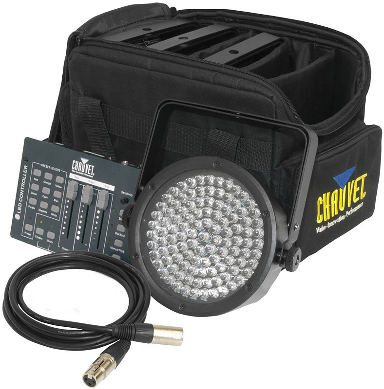 Фото CHAUVET Slim Pack 56 Комплект из 4 прожекторов, пульта, сумки и 4 кабелей