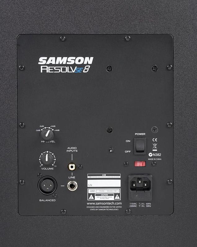 Активный студийный монитор Samson RESOLV SE8 в магазине Music-Hummer